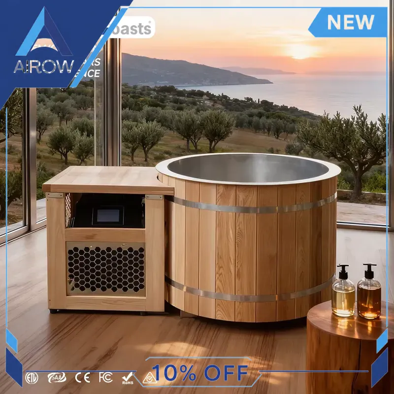 Ahşap Soğuk Dalma Küveti 1HP S - Spa Wellness Gym incelemesi ve fiyatı