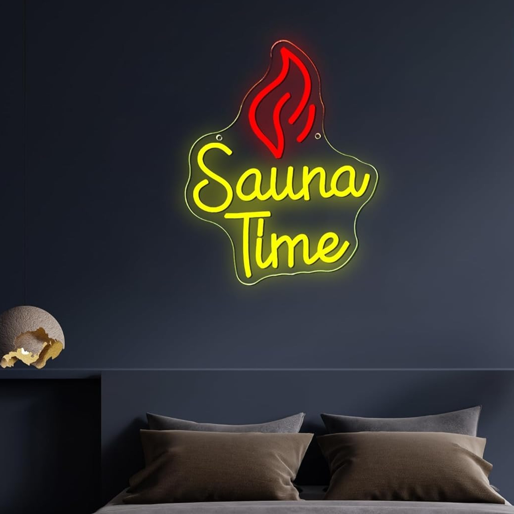 Sauna Zamanı Neon Tabela Ev Sp - Spa Wellness Gym incelemesi ve fiyatı
