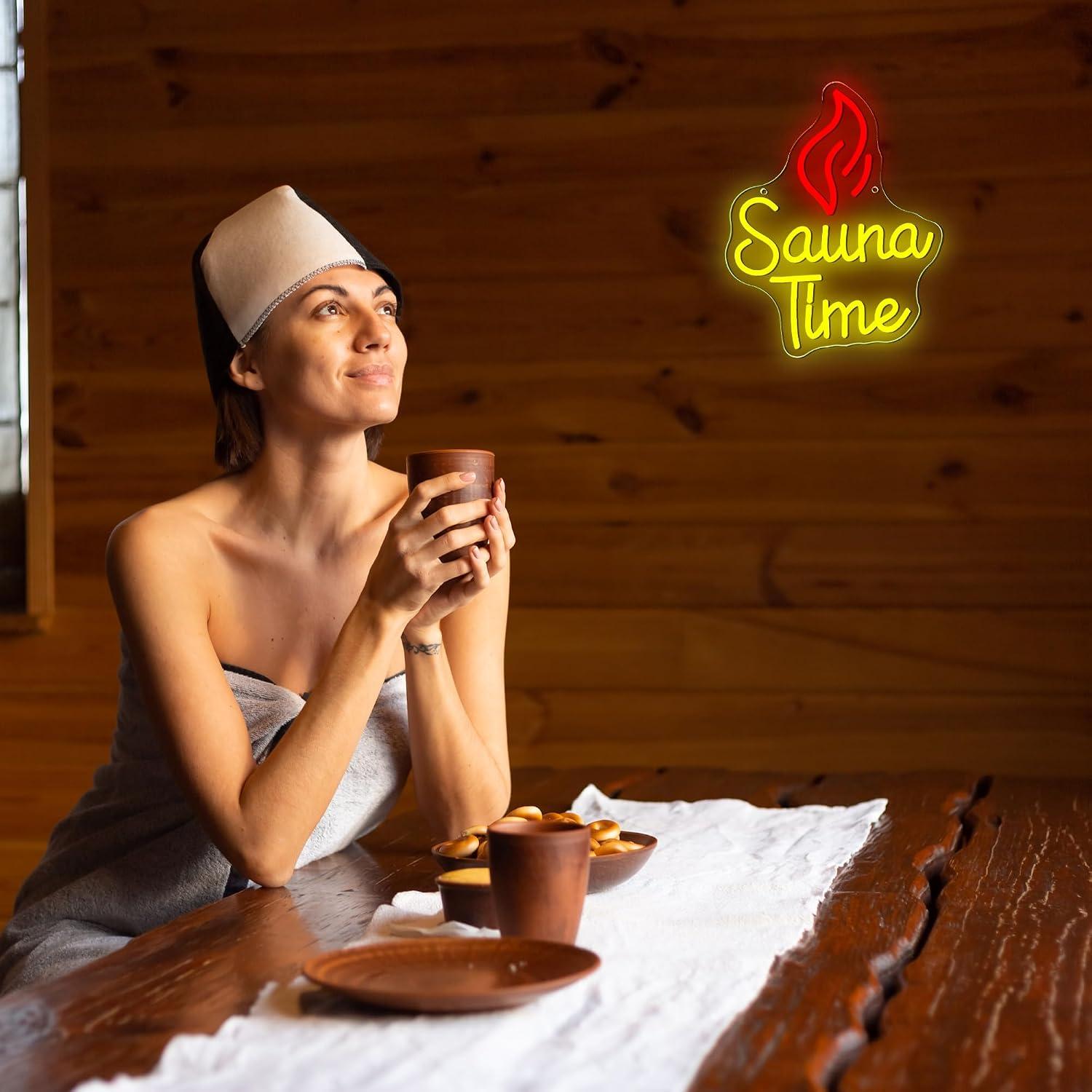Sauna Zamanı Neon Tabela USB K - Spa Wellness Gym incelemesi ve fiyatı