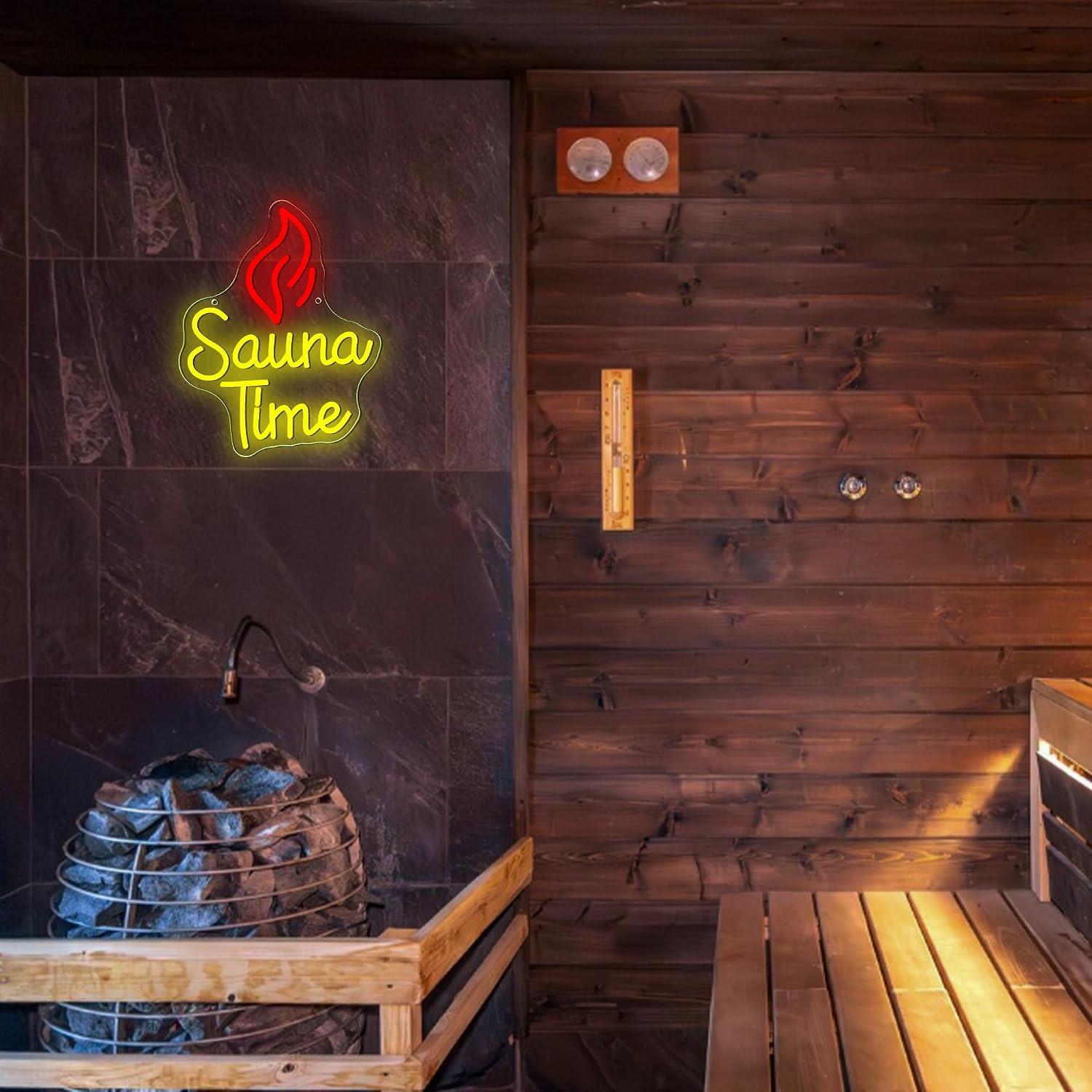 Sauna Zamanı Neon Tabela USB K - Spa Wellness Gym incelemesi ve fiyatı