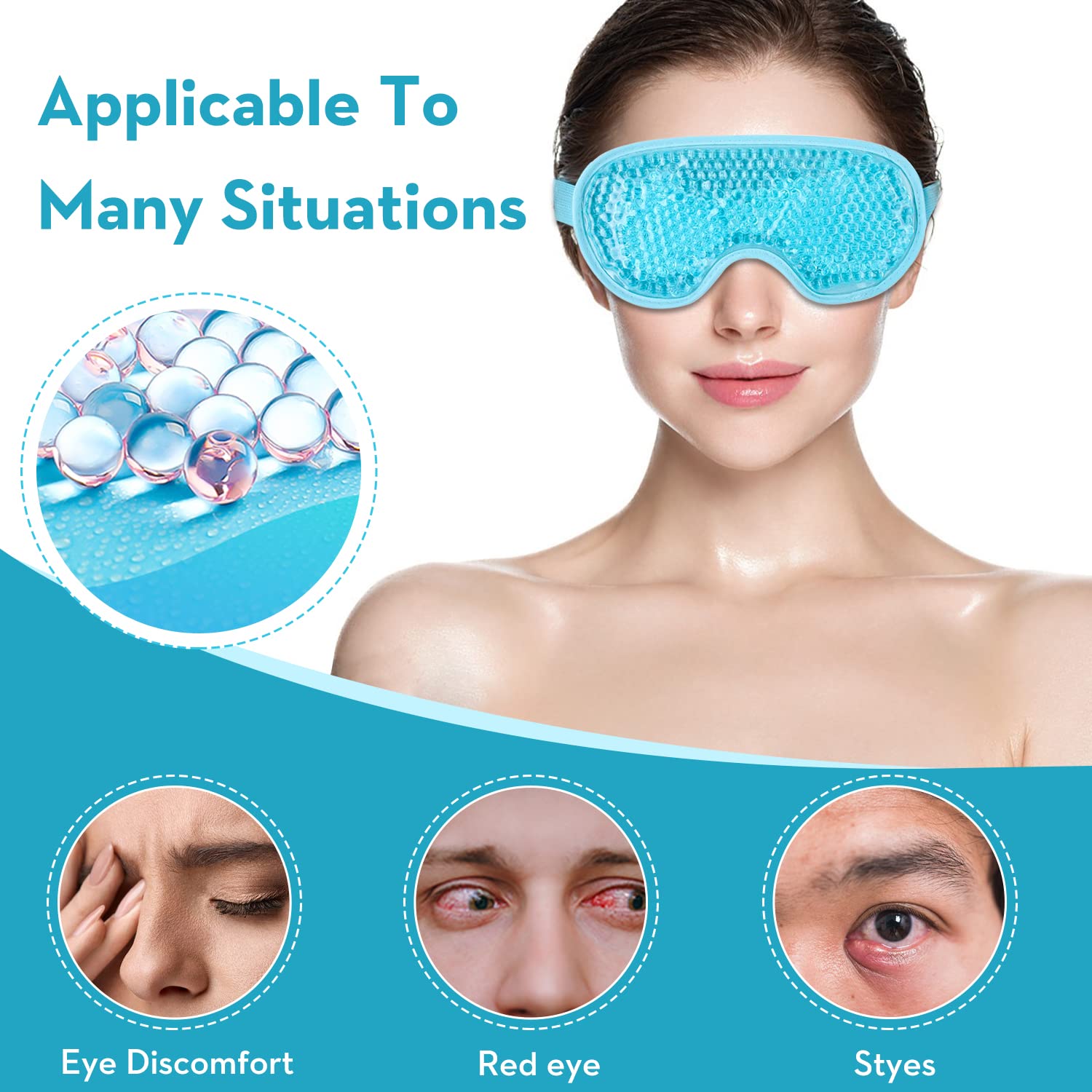 Soğutucu Göz Maskesi Jel Göz M - Eye Mask Heated incelemesi ve fiyatı